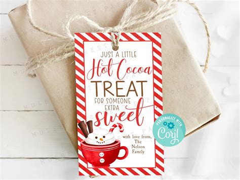 Hot Cocoa Printable Tags