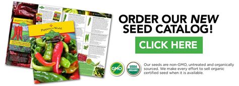 Hot Pepper Seed Catalogs