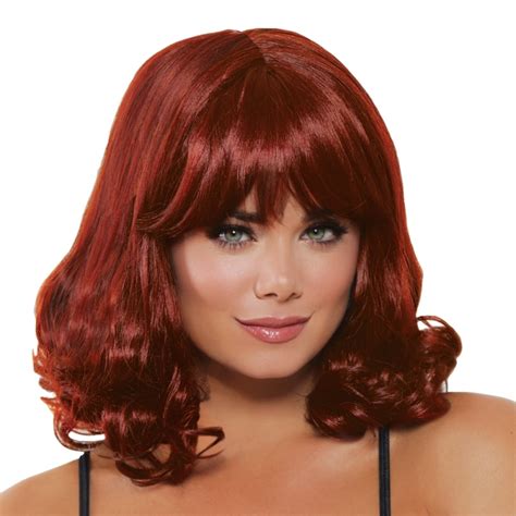 Hot Search: Short Wavy Auburn Wigs for Women