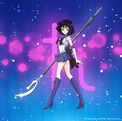 Hotaru's Transformation into Sailor Saturn