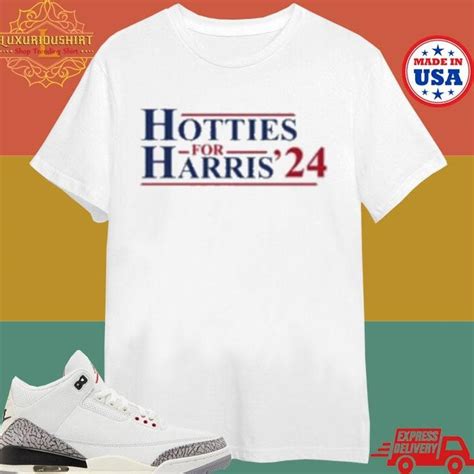 Hotties for Harris T-shirt: The Perfect Way to Show Your Support