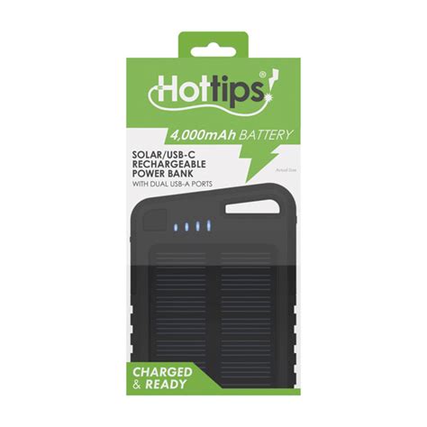 Hottips Solar Cell Battery Reader