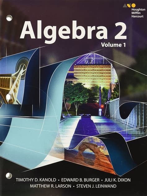 Houghton Mifflin Harcourt Algebra 2 Answers Doc