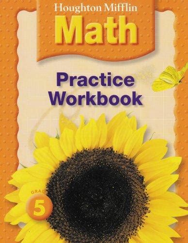 Houghton Mifflin Math Practice Workbook Grade 5 Answers Reader