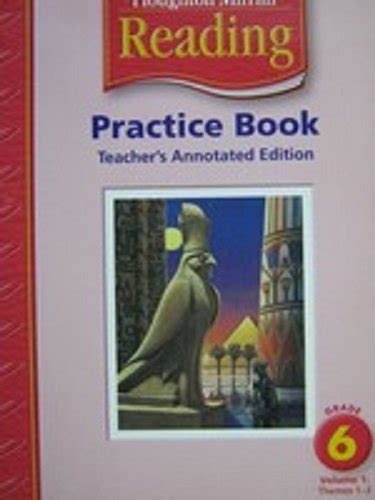 Houghton Mifflin Reading Grade 6 Practice Book Answer Reader