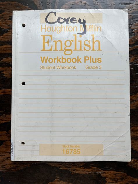 Houghton mifflin workbook plus grade 3 answers Ebook Reader