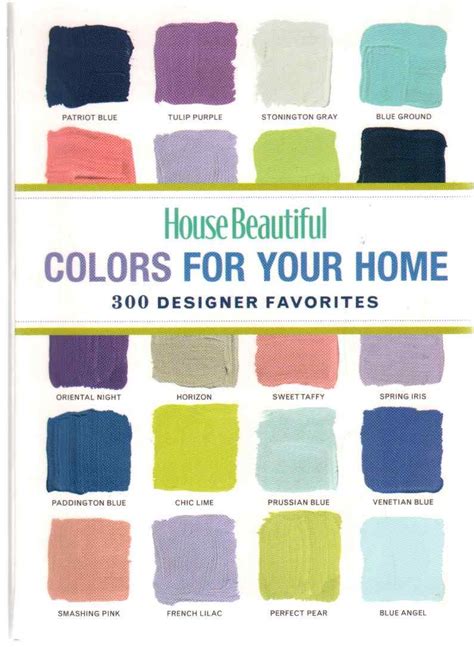 House Beautiful Colors for Your Home 300 Designer Favorites Epub