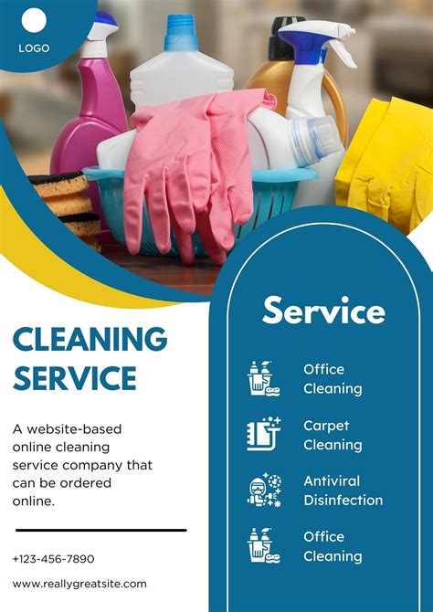 House Cleaning Services Flyer Templates