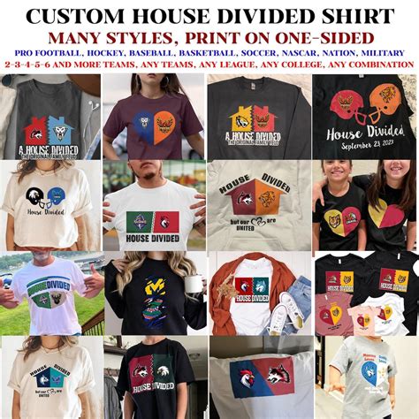 House Divided Shirts: Unifying the Nation One Thread at a Time