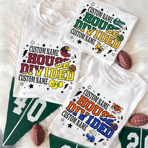 House Divided Shirts: Uniting Family and Fans, Divided by Design