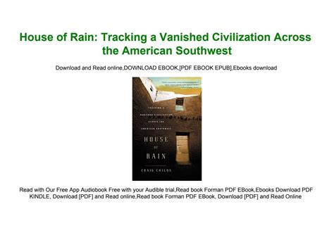 House Rain Tracking Civilization Southwest Reader