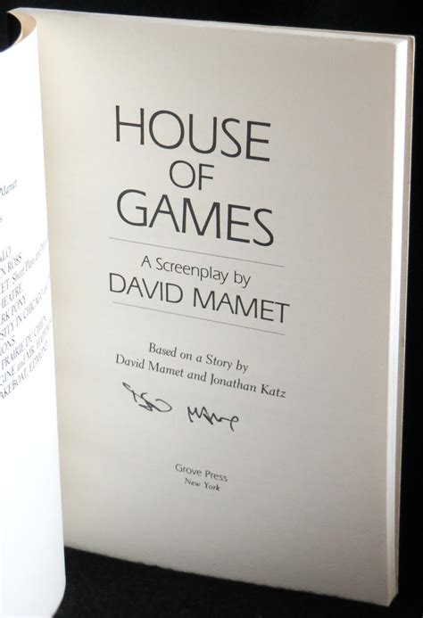 House of Games: A Screenplay Ebook Reader