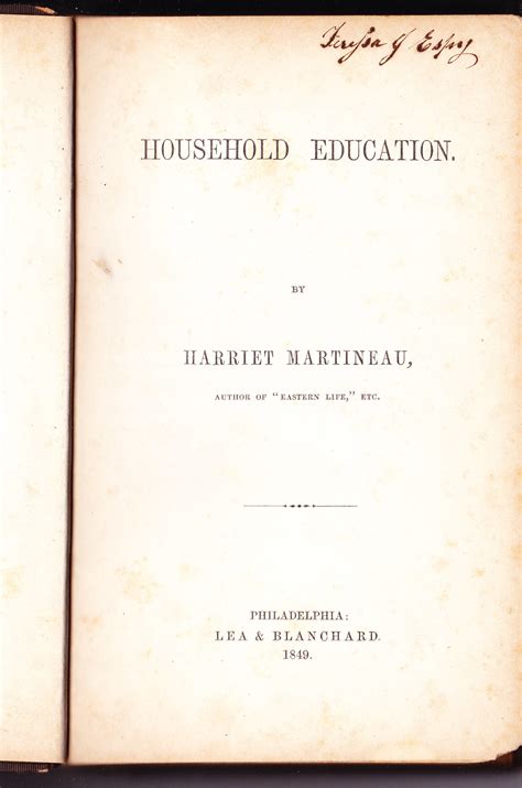 Household Education Kindle Editon