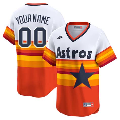 Houston Astros Custom Jersey: A Comprehensive Guide to Personalizing Your Team Spirit