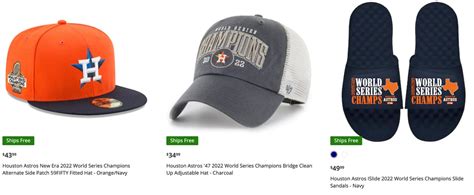 Houston Astros Official Merchandise: Get Your Game Face On!