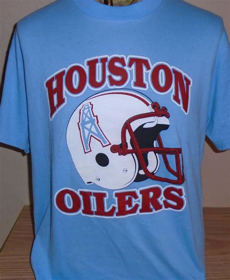 Houston Oilers Shirts: A Touchdown in Football Fashion