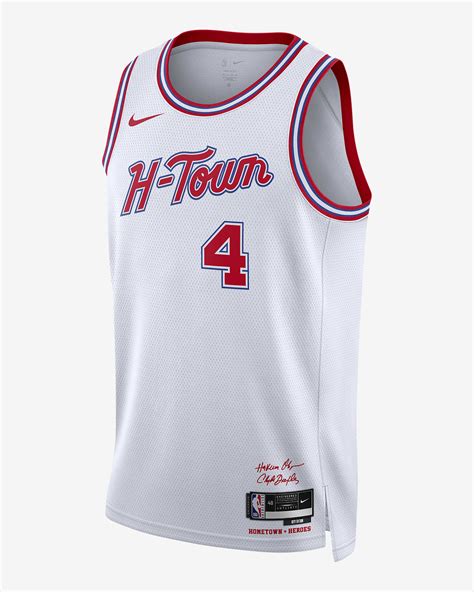 Houston Rockets City Jersey: A Wearable Piece of History