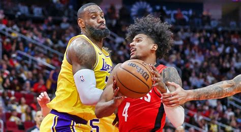 Houston Rockets vs Los Angeles Lakers: A Clash Of Titans