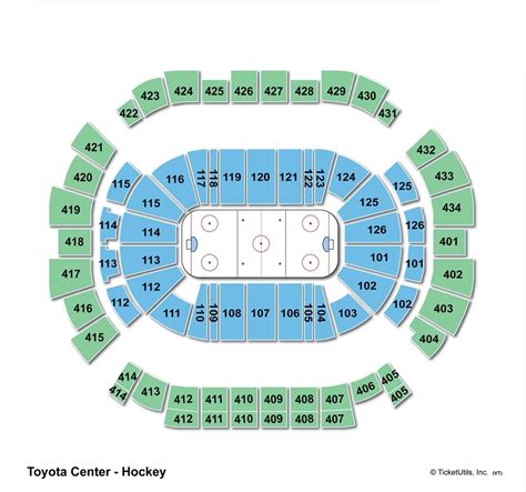 Houston Toyota Center Virtual Seating Chart