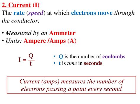 How Ampere Per Second Is Measured