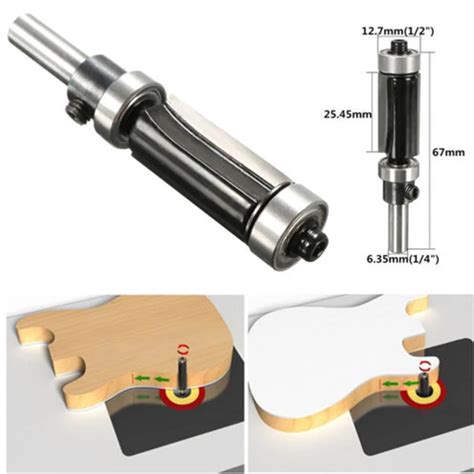 How Flush Trim Top Bearing Router Bits Work