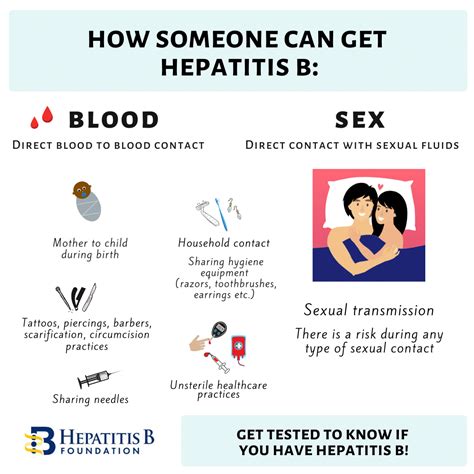 How Hepatitis B Spreads