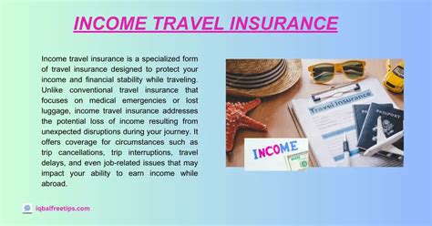 How Income Travel Insurance Works