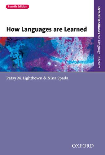 How Languages are Learned 4e Oxford Handbooks for Language Teachers Doc