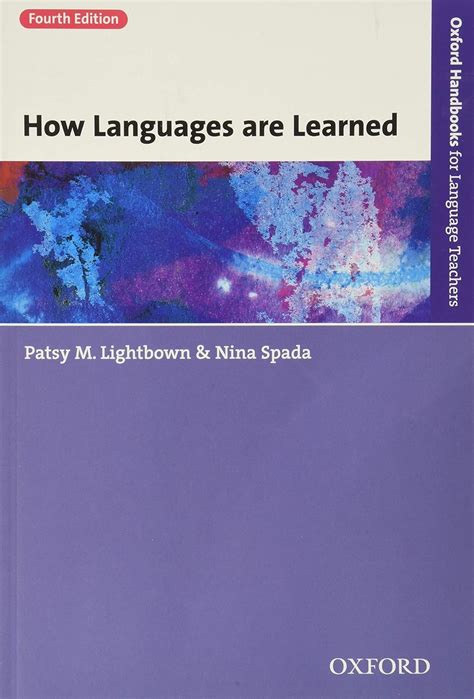 How Languages are Learned 4th edition Oxford Handbooks for Language Teachers PDF