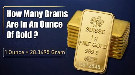 How Many Grams in an Ounce of Gold: A Comprehensive Guide to Gold Measurement