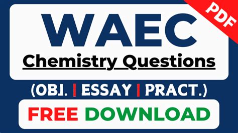 How Many Questions Are We To Answer In Waec Chemistry Essay Kindle Editon