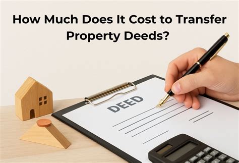 How Much Does a Deed Cost: The Ultimate Guide