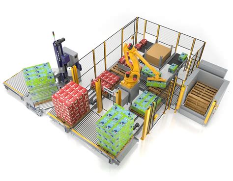 How Palletizer Machine Automatic Work