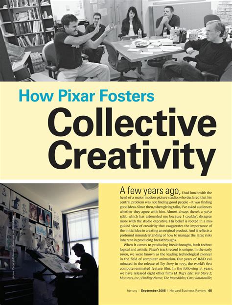 How Pixar Fosters Collective Creativity -.. PDF