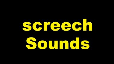 How Screech Sound Effects Can Elevate Your Projects