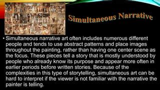 How Simultaneous Narrative is Used in Art