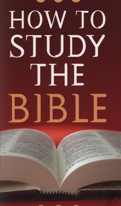 How Study Bible Robert West Reader