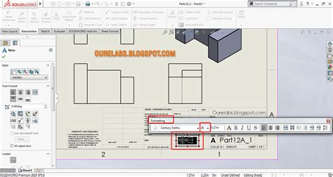 How To Add Third Projection Symbol To Solidworks Drawing Template