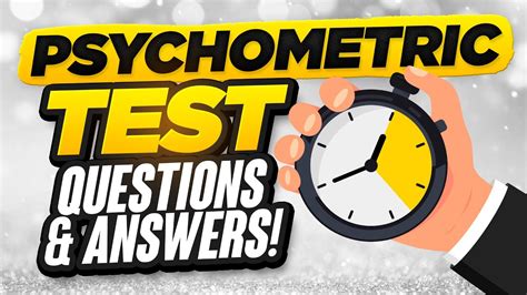 How To Answer Psychometric Tests Doc