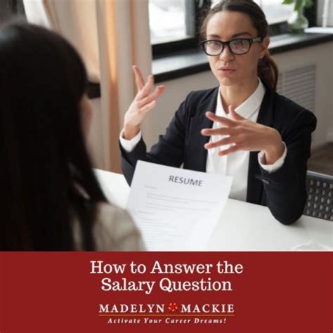 How To Answer The Salary Question Epub