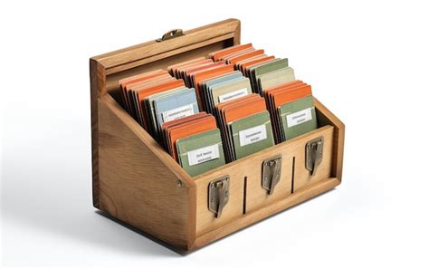 How To Build A Wooden Library Card Catalog