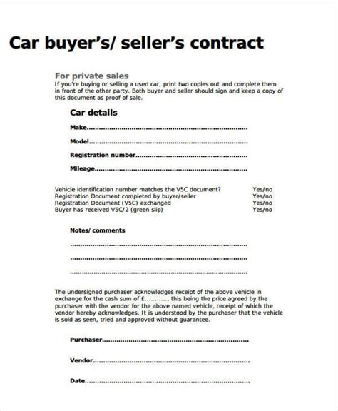 How To Buy A Car Privately