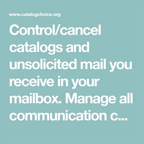 How To Cancel Macys Catalogs From Mail