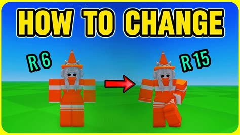 How To Change To R15 Catalog Avatar Creator