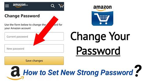 How To Change Your Password On Your Amazon Account Doc