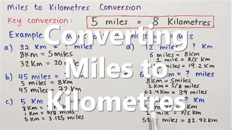 How To Convert 3000 Miles To Kilometers