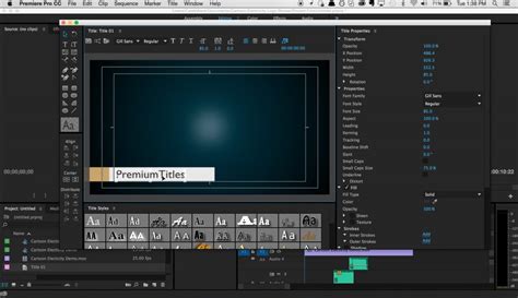 How To Create A Template In Premiere Pro
