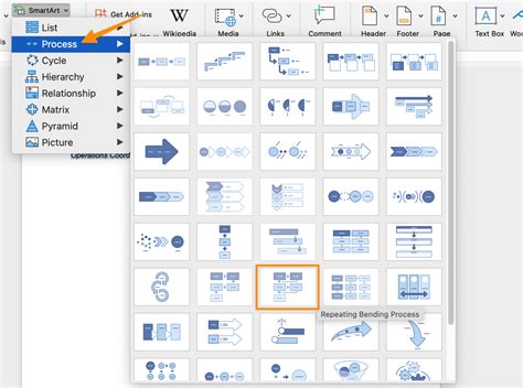How To Create Flow Chart In Word