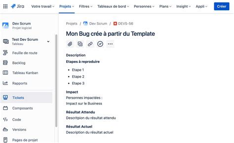 How To Create Ticket Template In Jira