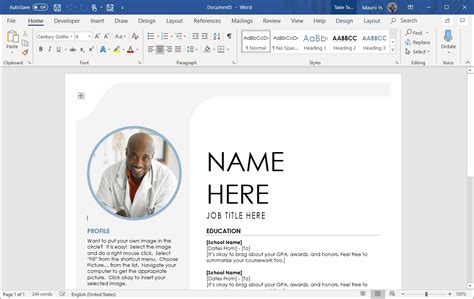 How To Create Word Template